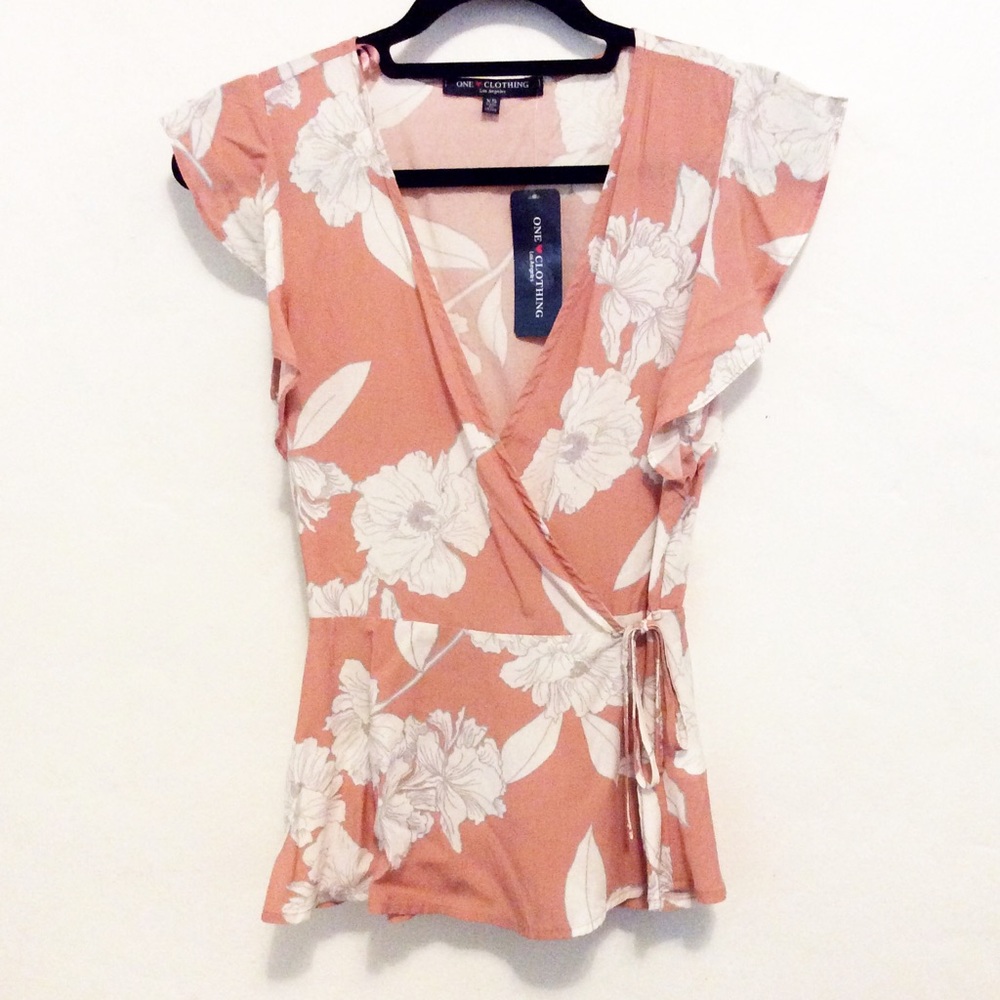 Wrap Floral Top
